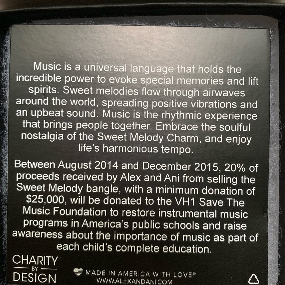 alex and ani sweet melody bracelet - Picture 5 of 5